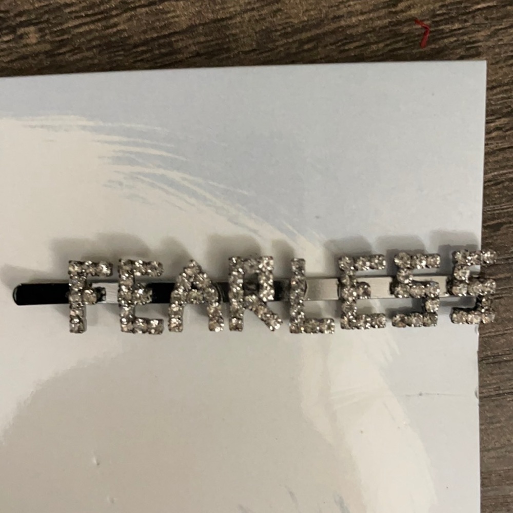 Fearless Rhinestone Hair Clip